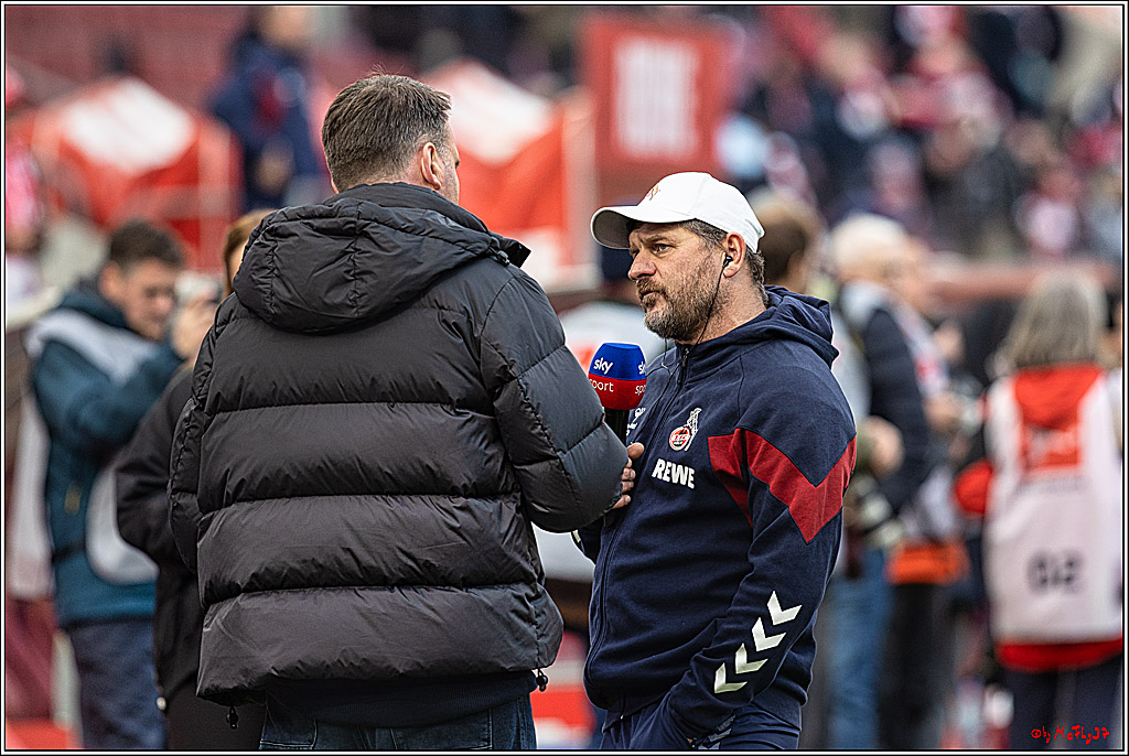 1. Fussball Bundesliga, 1.FC Koeln - FC Augsburg, 04.11.2023