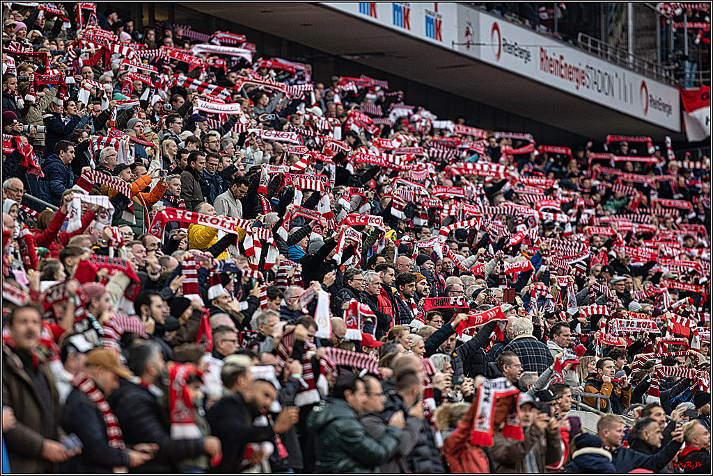 1. Fussball Bundesliga, 1.FC Koeln - FC Augsburg, 04.11.2023