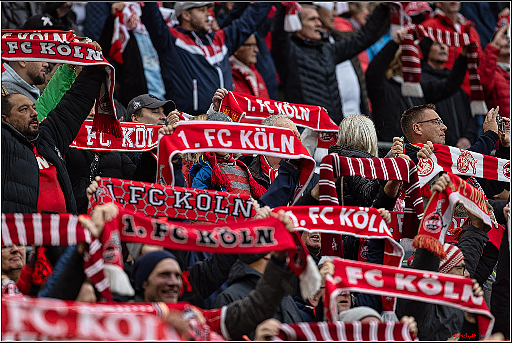 1. Fussball Bundesliga, 1.FC Koeln - FC Augsburg, 04.11.2023