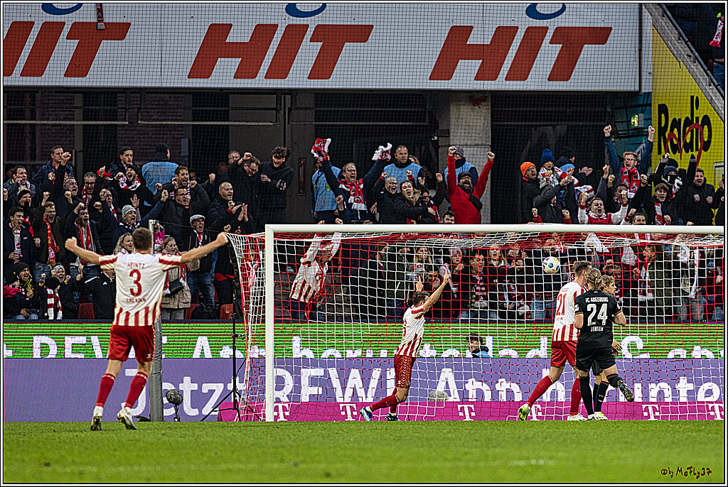 1. Fussball Bundesliga, 1.FC Koeln - FC Augsburg, 04.11.2023