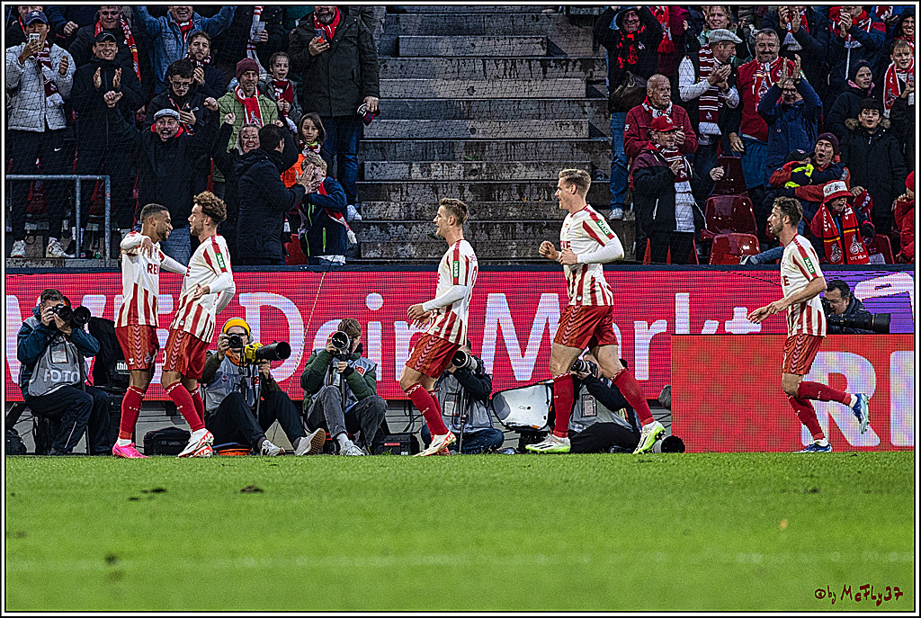 1. Fussball Bundesliga, 1.FC Koeln - FC Augsburg, 04.11.2023