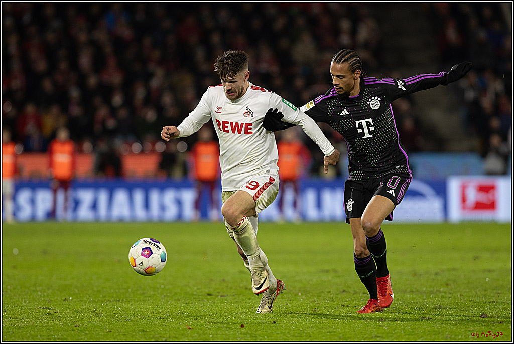 1. Fussball Bundesliga, 1.FC Köln - FC Bayern München, 24.11.2023