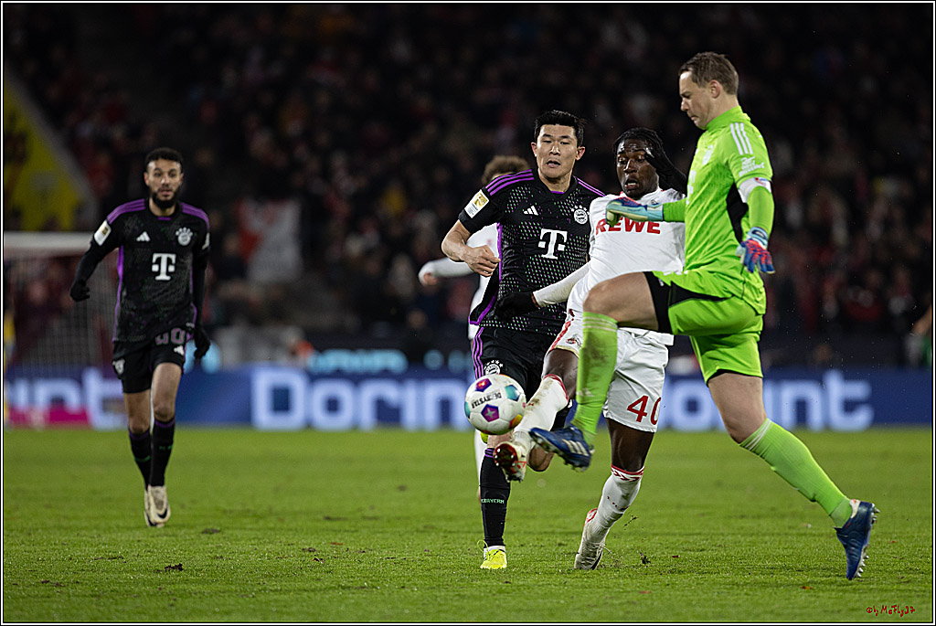 1. Fussball Bundesliga, 1.FC Köln - FC Bayern München, 24.11.2023