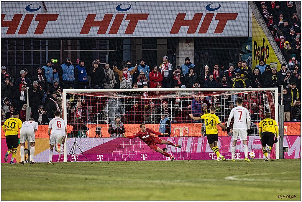 1. Fussball Bundesliga, 1.FC Köln - Borussia Dortmund, 20.01.2024