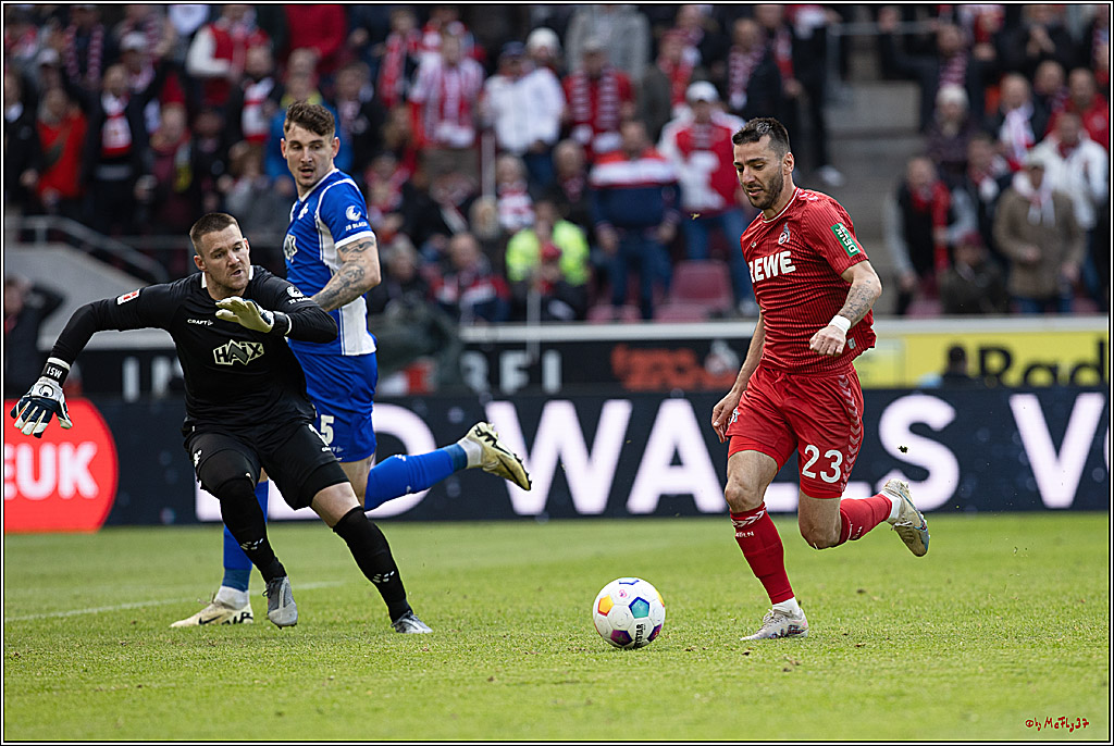 1. Fussball Bundesliga, 1.FC Köln - SV Darmstadt 98, 20.04.2024