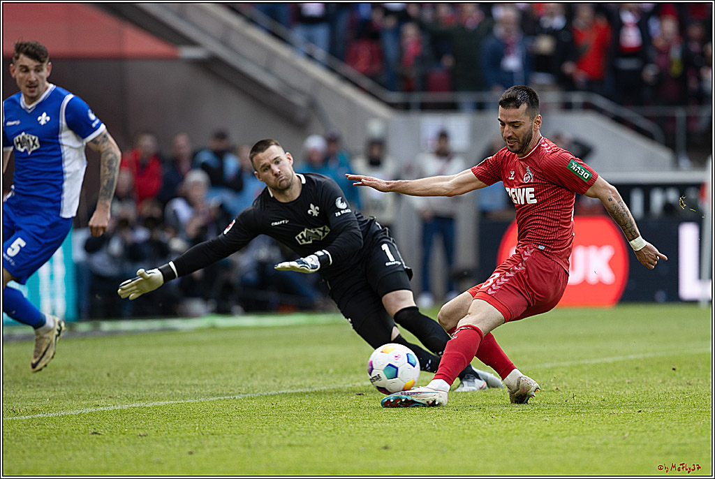 1. Fussball Bundesliga, 1.FC Köln - SV Darmstadt 98, 20.04.2024
