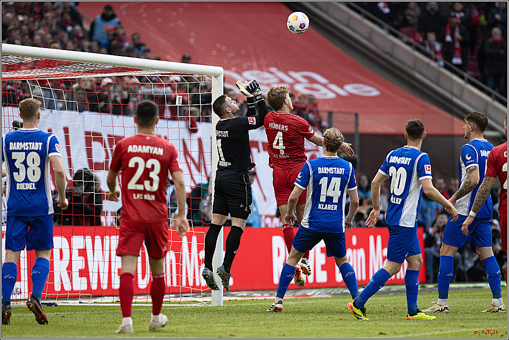 1. Fussball Bundesliga, 1.FC Köln - SV Darmstadt 98, 20.04.2024