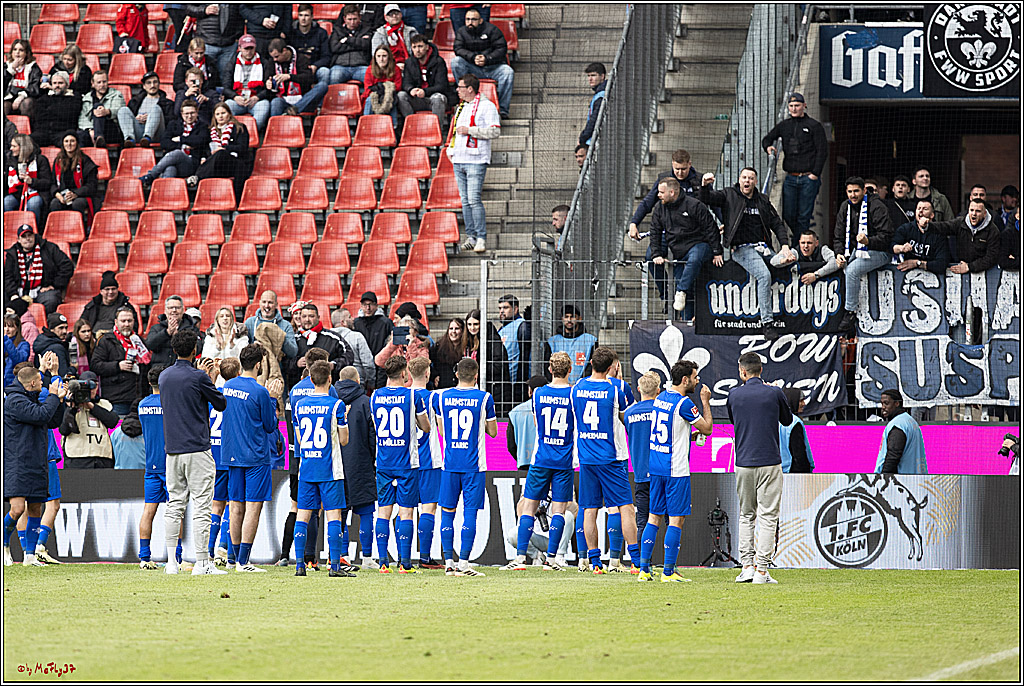 1. Fussball Bundesliga, 1.FC Köln - SV Darmstadt 98, 20.04.2024