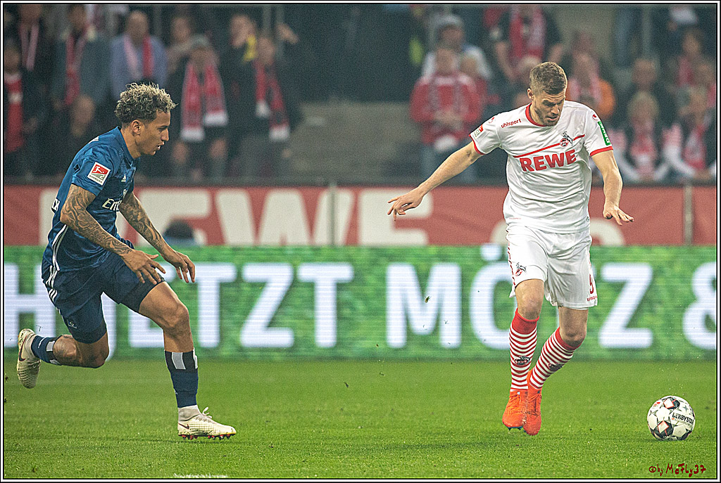 Fussball 2.Bundesliga, 1.FC Koeln - Hamburger SV , 15.04.2019