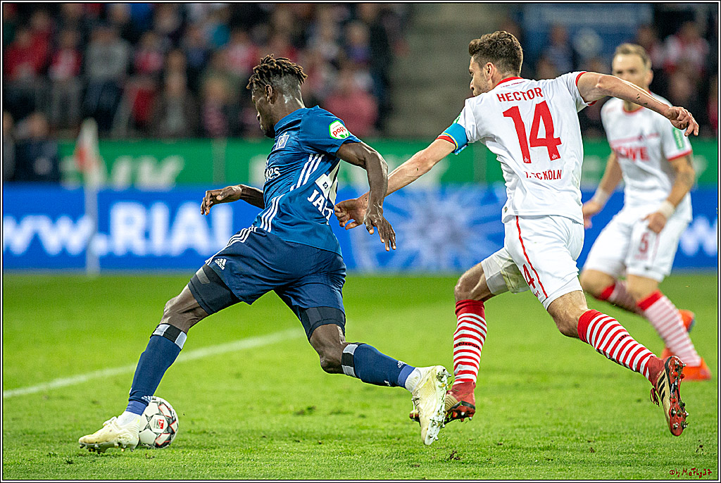 Fussball 2.Bundesliga, 1.FC Koeln - Hamburger SV , 15.04.2019