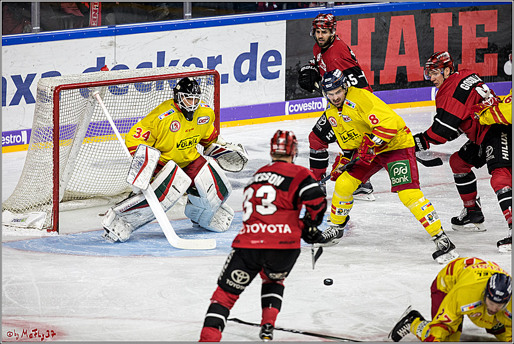 DEL, Koelner Haie - Duesseldorfer EG, 02.01.2018