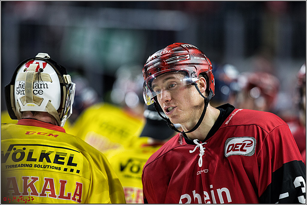 DEL, Koelner Haie - Duesseldorfer EG, 02.01.2018