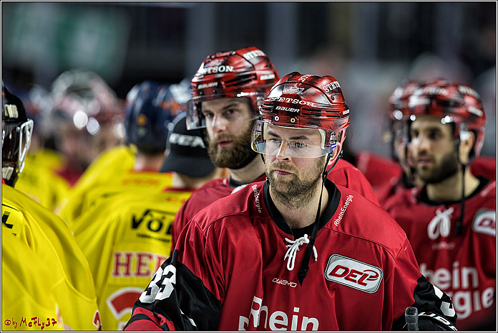 DEL, Koelner Haie - Duesseldorfer EG, 02.01.2018