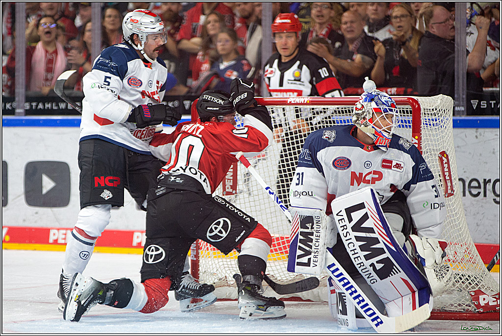 PENNY DEL; Koelner Haie- Nuernberg Ice Tigers; Koeln, 15.09.2023