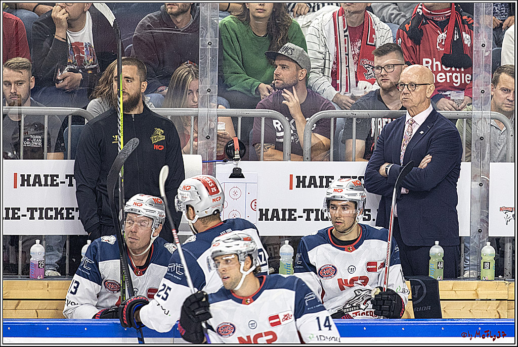 PENNY DEL 1. Koelner Haie - Nuernberg Ice Tigers; Koeln, 15.09.2023