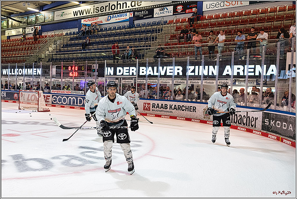 PENNY DEL 1 Iserlohn Roosters - Koelner Haie; Koeln, 28.09.2023