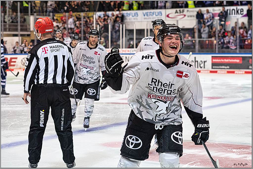 PENNY DEL 1 Iserlohn Roosters - Koelner Haie; Koeln, 28.09.2023