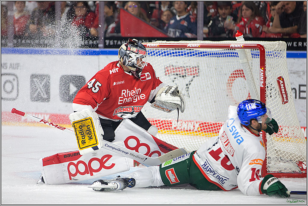 PENNY DEL; Koelner Haie- AEV Augsburg; Koeln, 03.10.2023