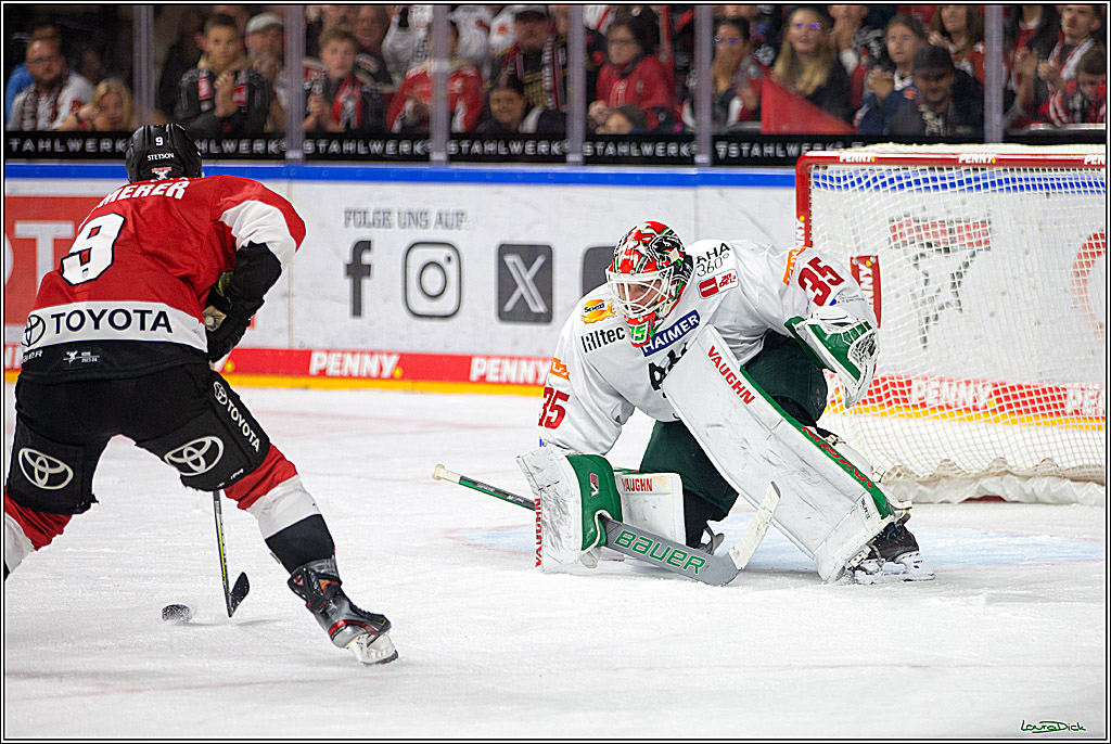 PENNY DEL; Koelner Haie- AEV Augsburg; Koeln, 03.10.2023