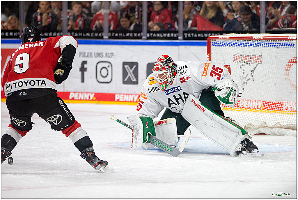 PENNY DEL; Koelner Haie- AEV Augsburg; Koeln, 03.10.2023