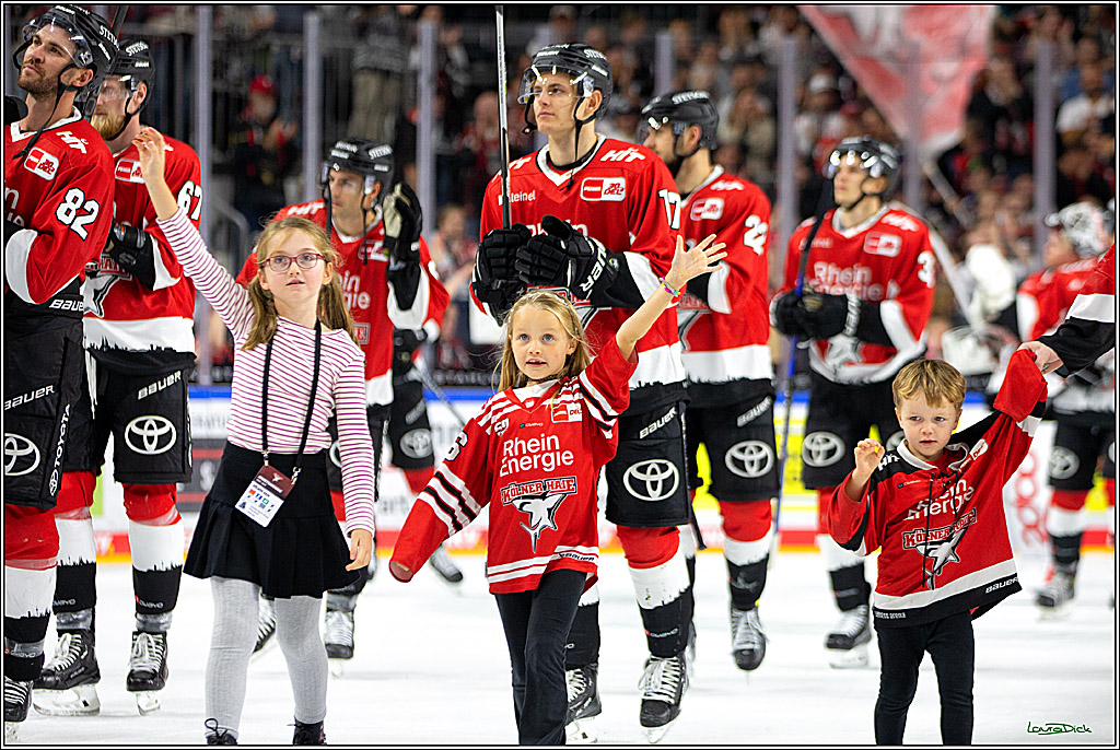 PENNY DEL; Koelner Haie- AEV Augsburg; Koeln, 03.10.2023