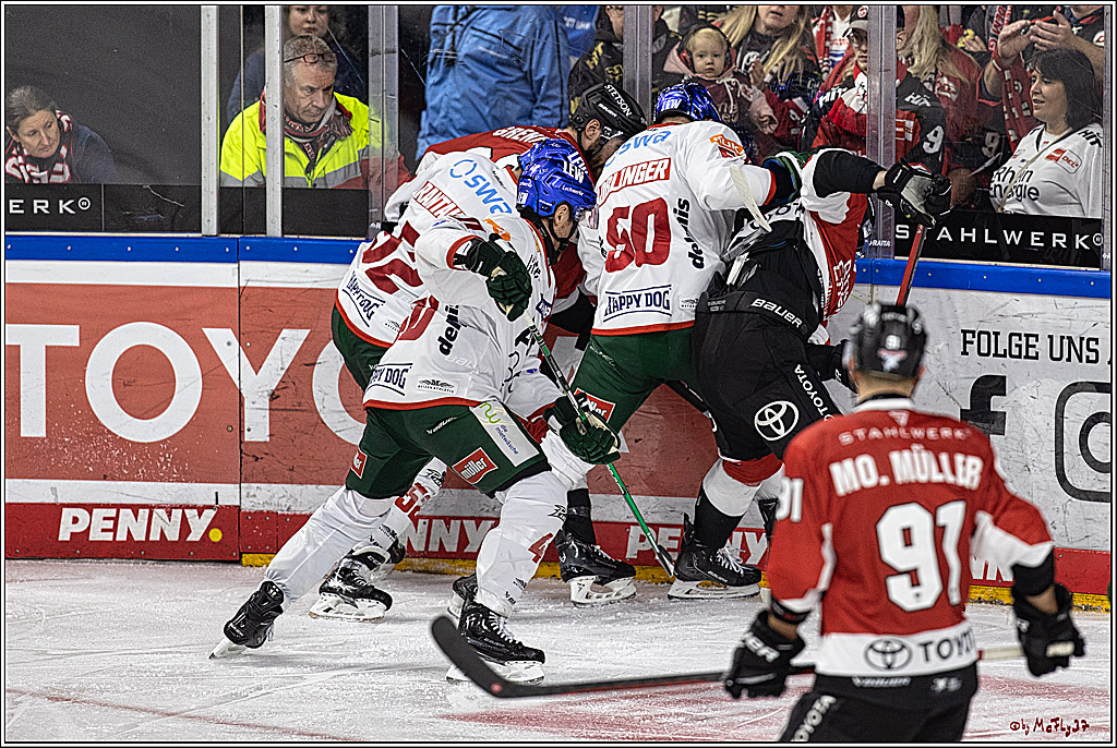 PENNY DEL 1. Koelner Haie - Augsburger Panther; Koeln, 19.11.2023