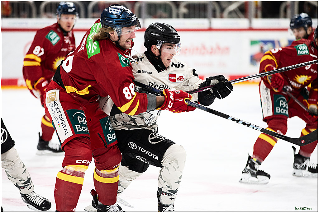 PENNY DEL; Duesseldorfer EG- Koelner Haie; Duesseldorf, 03.12.2023
