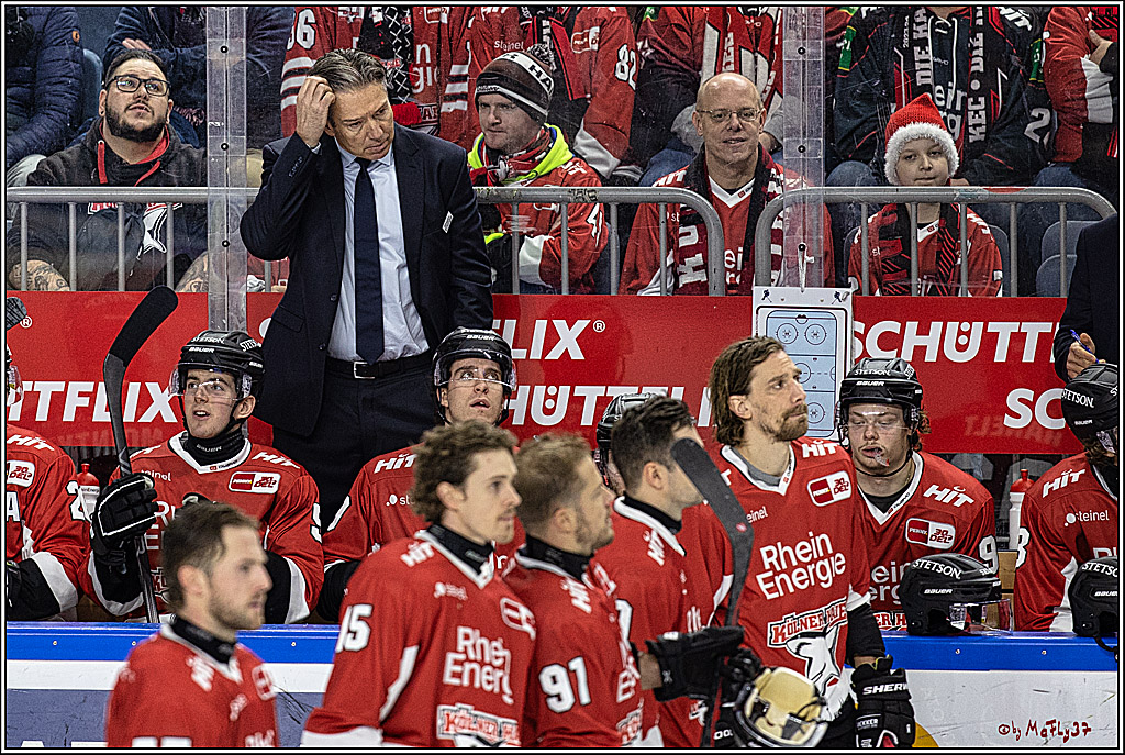 PENNY DEL 1. Kölner Haie - Löwen Frankfurt; Köln, 26.12.2023