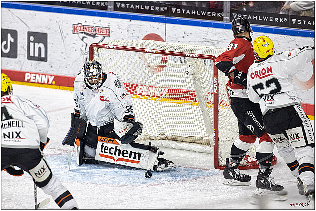 PENNY DEL 1. Kölner Haie - Löwen Frankfurt; Köln, 26.12.2023