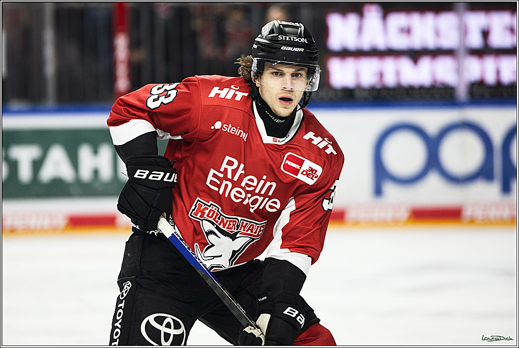 PENNY DEL; Koelner Haie- Loewen Frankfurt; Koeln, 26.12.2023
