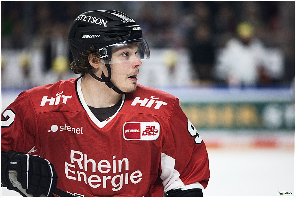 PENNY DEL; Koelner Haie- Loewen Frankfurt; Koeln, 26.12.2023