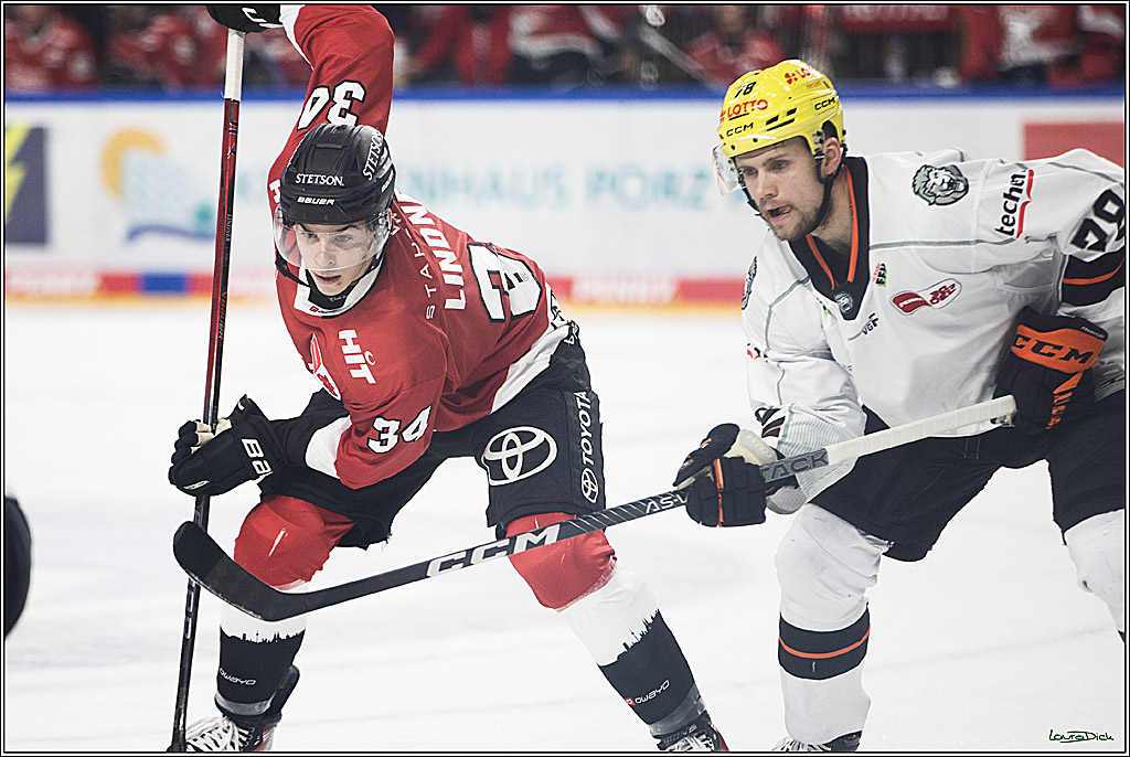 PENNY DEL; Koelner Haie- Loewen Frankfurt; Koeln, 26.12.2023