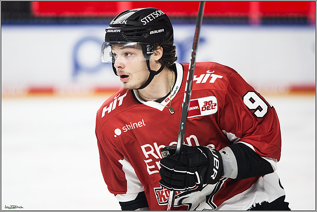 PENNY DEL; Koelner Haie- Loewen Frankfurt; Koeln, 26.12.2023