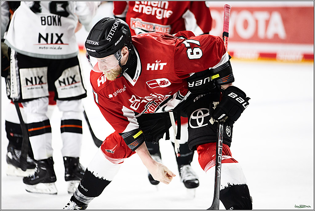 PENNY DEL; Koelner Haie- Loewen Frankfurt; Koeln, 26.12.2023