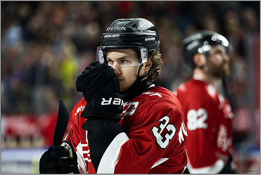 PENNY DEL; Koelner Haie- Loewen Frankfurt; Koeln, 26.12.2023