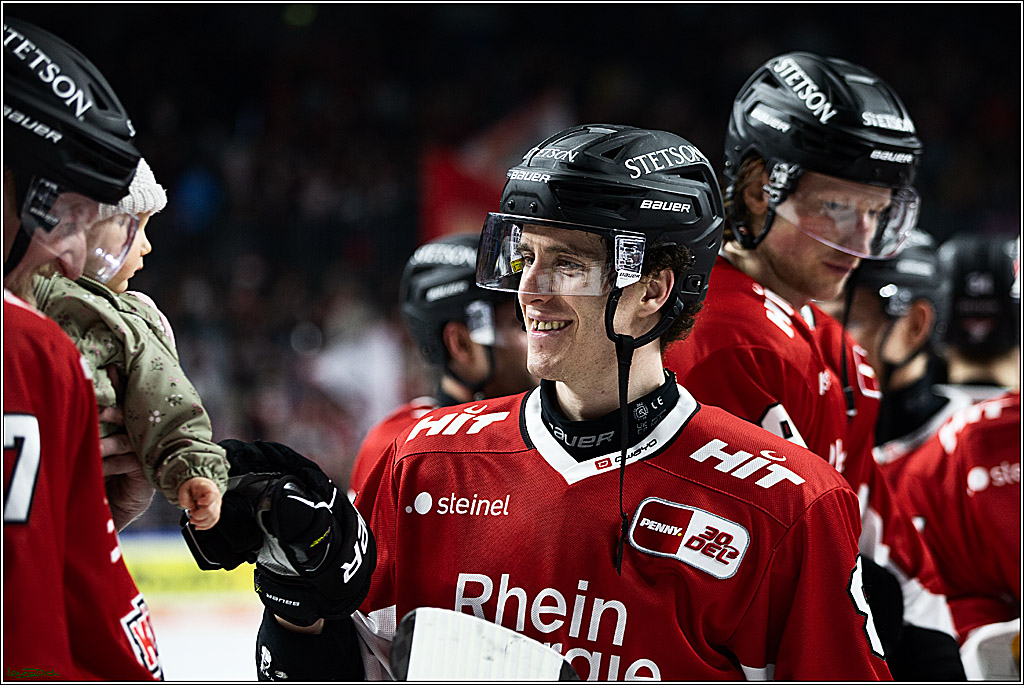 PENNY DEL; Koelner Haie- Loewen Frankfurt; Koeln, 26.12.2023