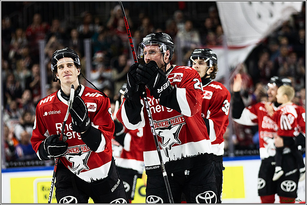 PENNY DEL; Koelner Haie- Loewen Frankfurt; Koeln, 26.12.2023