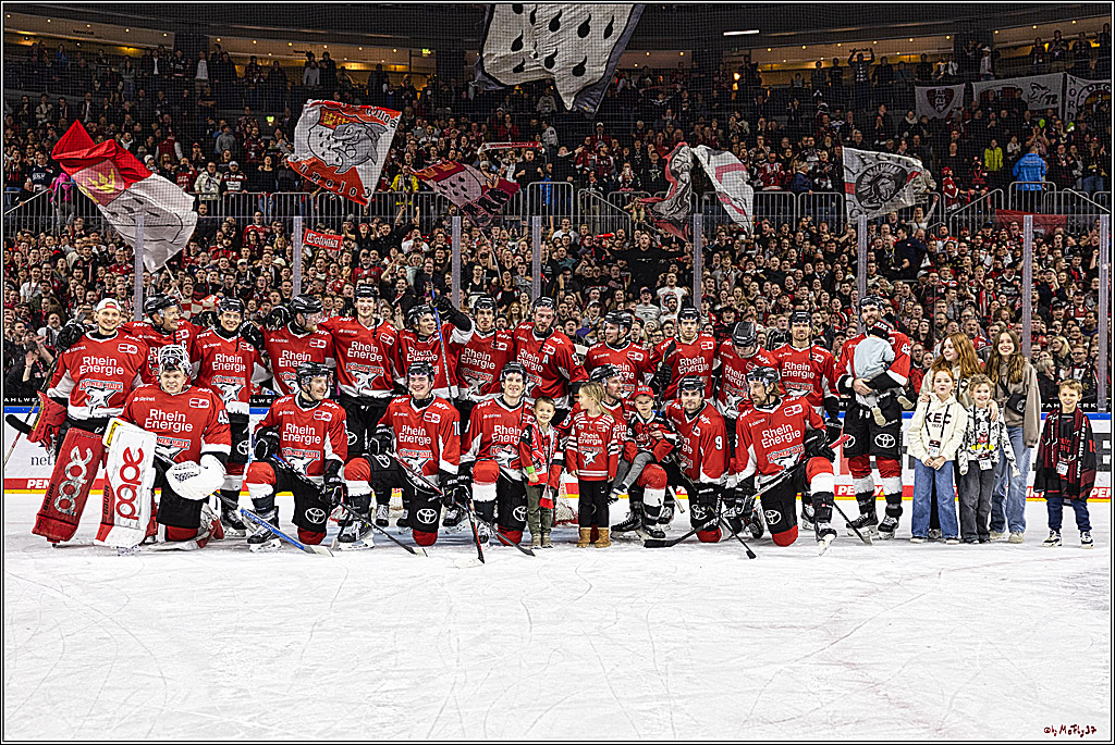 PENNY DEL 1. Kölner Haie -Düsseldorfer EG ; Köln, 28.12.2023