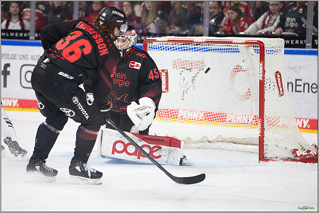 PENNY DEL; Koelner Haie- RedBull Muenchen; Koeln, 05.01.2024