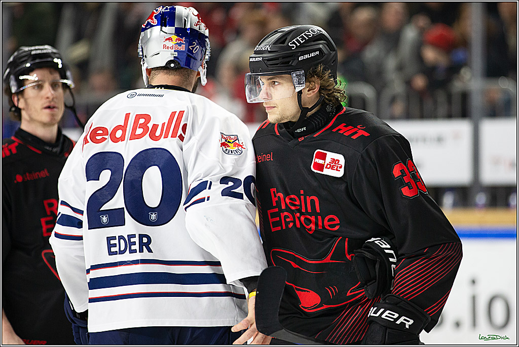 PENNY DEL; Koelner Haie- RedBull Muenchen; Koeln, 05.01.2024