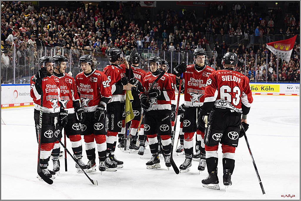 PENNY DEL 1; Kölner Haie - Fischtown Pinguins Bremerhaven; Köln, 30.01.2024