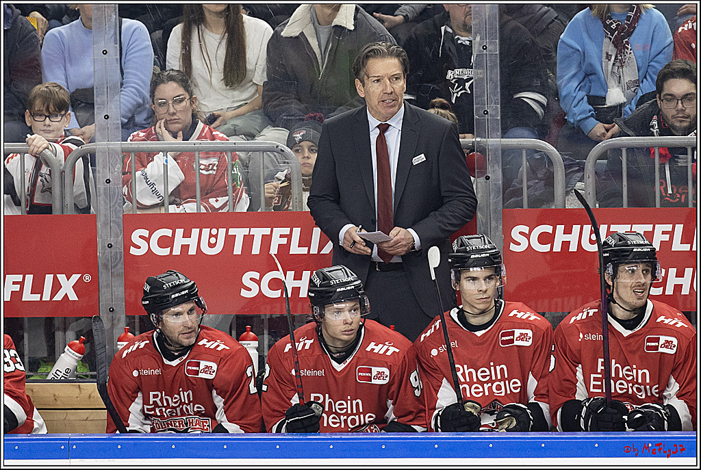 PENNY DEL 1; Kölner Haie - Löwen Frankfurt; Köln, 16.02.2024
