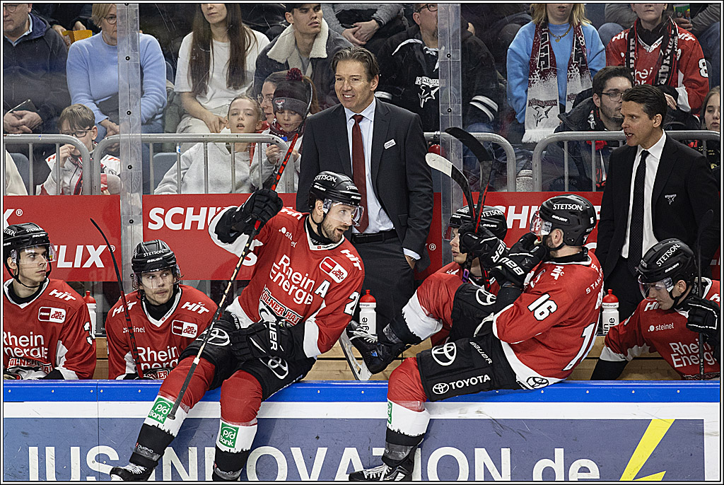 PENNY DEL 1; Kölner Haie - Löwen Frankfurt; Köln, 16.02.2024