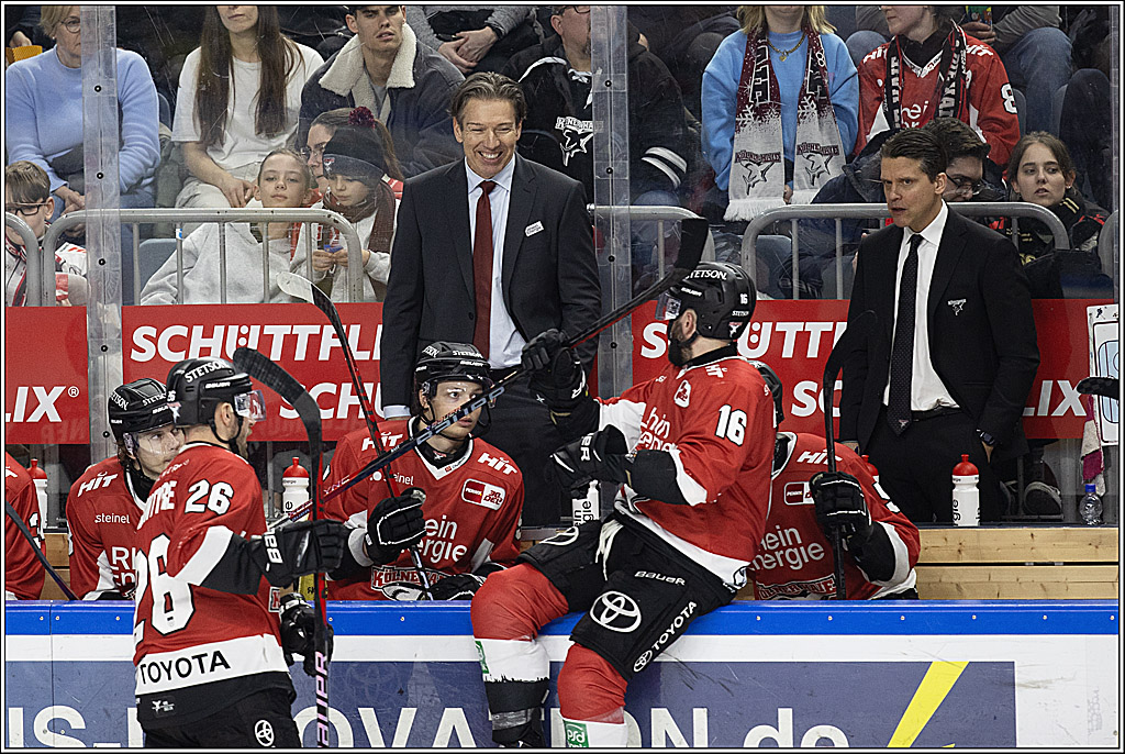 PENNY DEL 1; Kölner Haie - Löwen Frankfurt; Köln, 16.02.2024