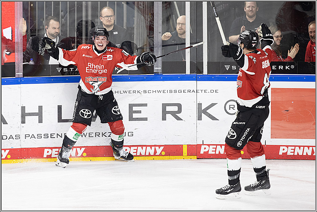PENNY DEL 1; Kölner Haie - Löwen Frankfurt; Köln, 16.02.2024