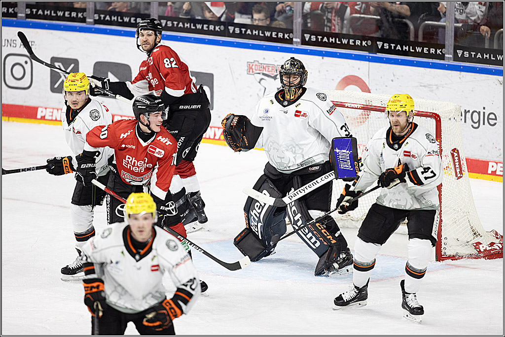 PENNY DEL 1; Kölner Haie - Löwen Frankfurt; Köln, 16.02.2024