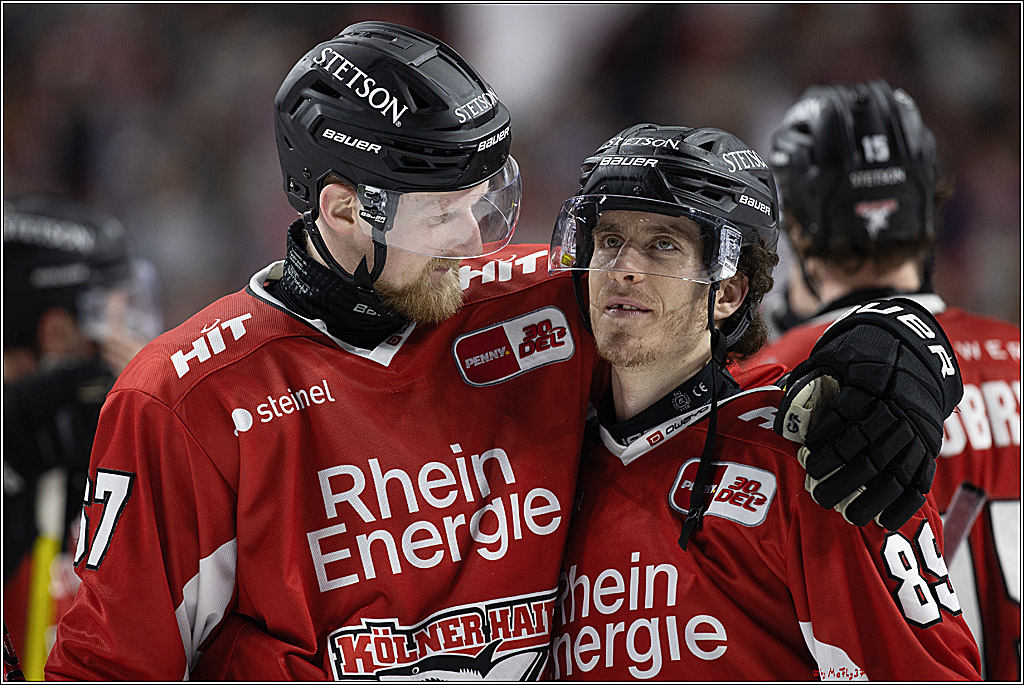 PENNY DEL 1; Kölner Haie - Löwen Frankfurt; Köln, 16.02.2024