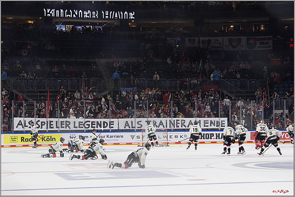 PENNY DEL 1; Kölner Haie - Löwen Frankfurt; Köln, 16.02.2024