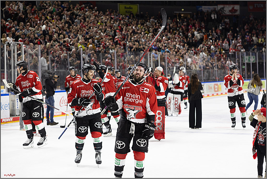 PENNY DEL 1; Kölner Haie - Löwen Frankfurt; Köln, 16.02.2024