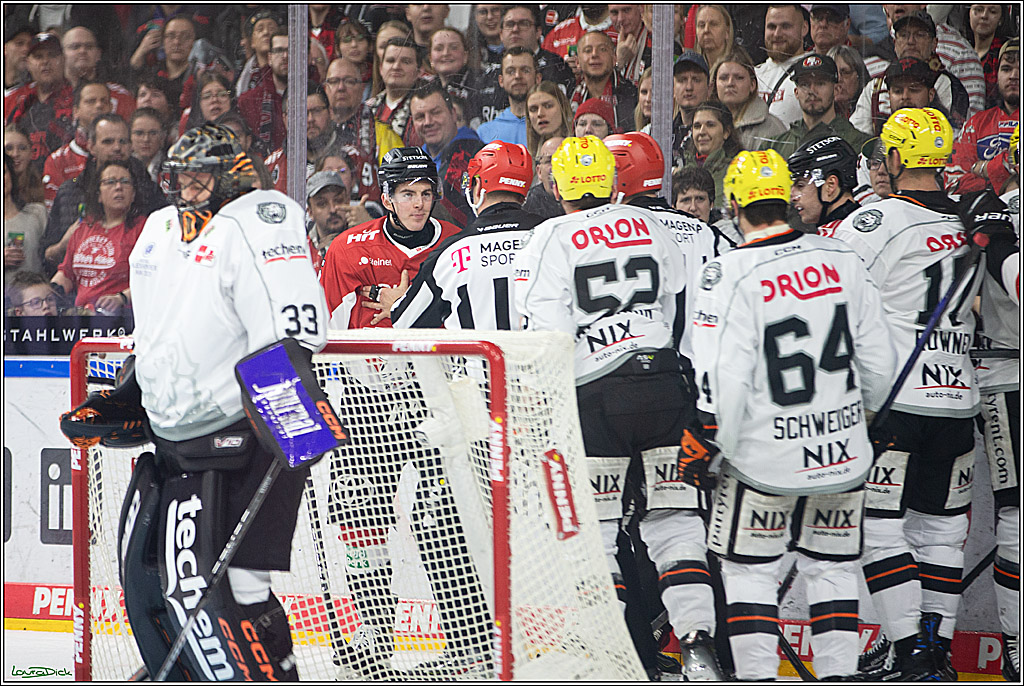 PENNY DEL; Koelner Haie-Loewen Frankfurt; Koeln, 16.02.2024